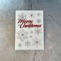 Preview: Simple and Basic - Stempelset "Snowflake Background" Clear Stamps