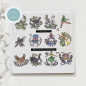 Preview: Craft Consortium - Stempelset "12 Days of Christmas" Clear Stamps