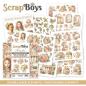 Preview: ScrapBoys - Stanzteile "Rosalia" Pop Up Paper Pack 6x6 Inch - 24 Bogen