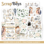 Preview: ScrapBoys - Stanzteile "Special Day" Pop Up Paper Pack 6x6 Inch - 24 Bogen