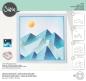 Preview: Sizzix - Schablone "Mountain Scene" Layered Stencil Design by Josh Griffiths