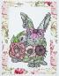 Preview: IndigoBlu - Gummistempel Set "Bunny Rabbit" A5 Rubber Stamp