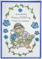 Preview: IndigoBlu - Gummistempel Set "Darling Duckling" A5 Rubber Stamp