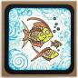 Preview: IndigoBlu - Gummistempel "Fishies" Rubber Stamp