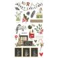 Preview: Simple Stories - Aufkleber "The Holiday Life" Chipboard Sticker 