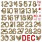 Preview: Simple Stories - Aufkleber "Numbers" Chipboard Sticker 