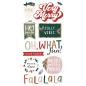 Preview: Simple Stories - Aufkleber "Boho Christmas" Foam Sticker