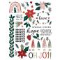 Preview: Simple Stories - Transfer Sticker "Boho Christmas" Rub Ons