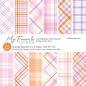 Preview: My Favorite Things - Designpapier "Orange Sherbet" Paper Pad 6x6 Inch - 24 Bogen