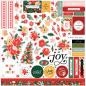 Preview: Carta Bella - Designpapier "Joyful Christmas Flora" Collection Kit 12x12 Inch - 12 Bogen  