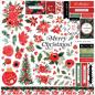 Preview: Carta Bella - Designpapier "Merry Christmas Flora" Collection Kit 12x12 Inch - 12 Bogen  