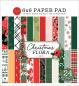 Preview: Carta Bella - Designpapier "Merry Christmas Flora" Paper Pad 6x6 Inch - 24 Bogen