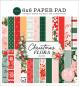 Preview: Carta Bella - Designpapier "Peaceful Christmas Flora" Paper Pad 6x6 Inch - 24 Bogen