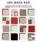 Preview: Echo Park - Designpapier "Christmas Time" Cardmakers Mega Pad 6x6 Inch - 48 Bogen