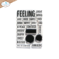 Preview: Elisabeth Craft Designs - Stempelset "Feelings" Clear Stamps