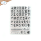 Preview: Elisabeth Craft Designs - Stempelset "Alphabet" Clear Stamps