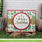 Preview: Lawn Fawn - Schablone "Winter Sprigs Background" Stencil