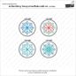 Preview: Lawn Fawn - Stanzschablone "Embroidery Hoop Snowflake" Add-on Die