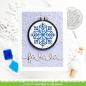 Preview: Lawn Fawn - Stanzschablone "Embroidery Hoop Snowflake" Add-on Die