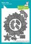 Preview: Lawn Fawn - Stanzschablone "Magic Iris Holly Wreath" Add-on Die