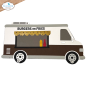 Preview: Elizabeth Craft Designs - Stanzschalone "Food Truck" Dies