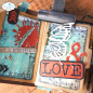 Preview: Elizabeth Craft Designs - Stanzschalone "Journal File 2" Dies