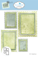 Preview: Elizabeth Craft Designs - Stanzschalone "Postage Stamps" Dies