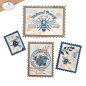 Preview: Elizabeth Craft Designs - Stanzschalone "Postage Stamps" Dies