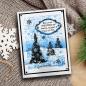 Preview: Woodware - Stempelset "Snowflake Trees" Clear Stamps Design by Francoise Read