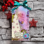 Preview: Woodware - Stempelset "Christmas Distressed Labels" Clear Stamps Design by Francoise Read