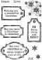 Preview: Woodware - Stempelset "Christmas Old Labels" Clear Stamps Design by Francoise Read