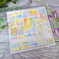 Preview: Woodware - Schablone "Abstract Grid" Stencil