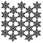 Preview: Woodware - Schablone "Snowflake Screen" Stencil