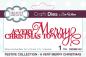 Preview: Creative Expressions - Stanzschablone "A Very Merry Christmas" Craft Dies Design by Sue Wilson