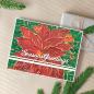 Preview: Creative Expressions - 3D Embossingfolder 5x7 Inch "Poinsettia Bliss" Prägefolder Design by Sue Wilson