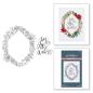 Preview: Spellbinders - Buchdrucktechnik "Holiday Foliage Joy" Press Plate