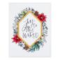 Preview: Spellbinders - Buchdrucktechnik "Holiday Foliage Joy" Press Plate