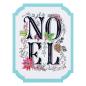 Preview: Spellbinders - Buchdrucktechnik "Festive Noel" Press Plate