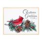 Preview: Spellbinders - Buchdrucktechnik "Christmas Greetings" Press Plate