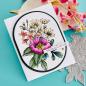 Preview: Spellbinders - Buchdrucktechnik "Pressed Bouquet" Press Plate