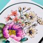 Preview: Spellbinders - Buchdrucktechnik "Pressed Bouquet" Press Plate