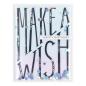 Preview: Spellbinders - Buchdrucktechnik "Diagonal Make a Wish" Press Plate