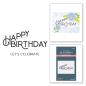 Preview: Spellbinders - Buchdrucktechnik "Happy Birthday Celebrate" Press Plate