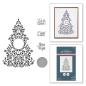 Preview: Spellbinders - Press Plate & Dies "Holly Tree"