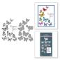 Preview: Spellbinders - Press Plate & Dies "Butterfly Swirl"