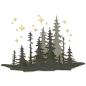 Preview: Sizzix - Stanzschablone "Forest Shadows" Thinlits Craft Dies by Tim Holtz