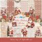 Preview: Papers For You - Designpapier "Father Christmas" Scrap Paper Pack 6x6 Inch - 24 Bogen  