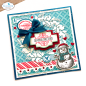 Preview: Elizabeth Craft Designs - Stempelset "Festive Season" Clear Stamps