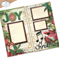 Preview: Elizabeth Craft Designs - Stanzschalone "Joy & Merry" Dies