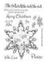 Preview: Crafters Companion - Stempelset "Falling Snow" Clear Stamps